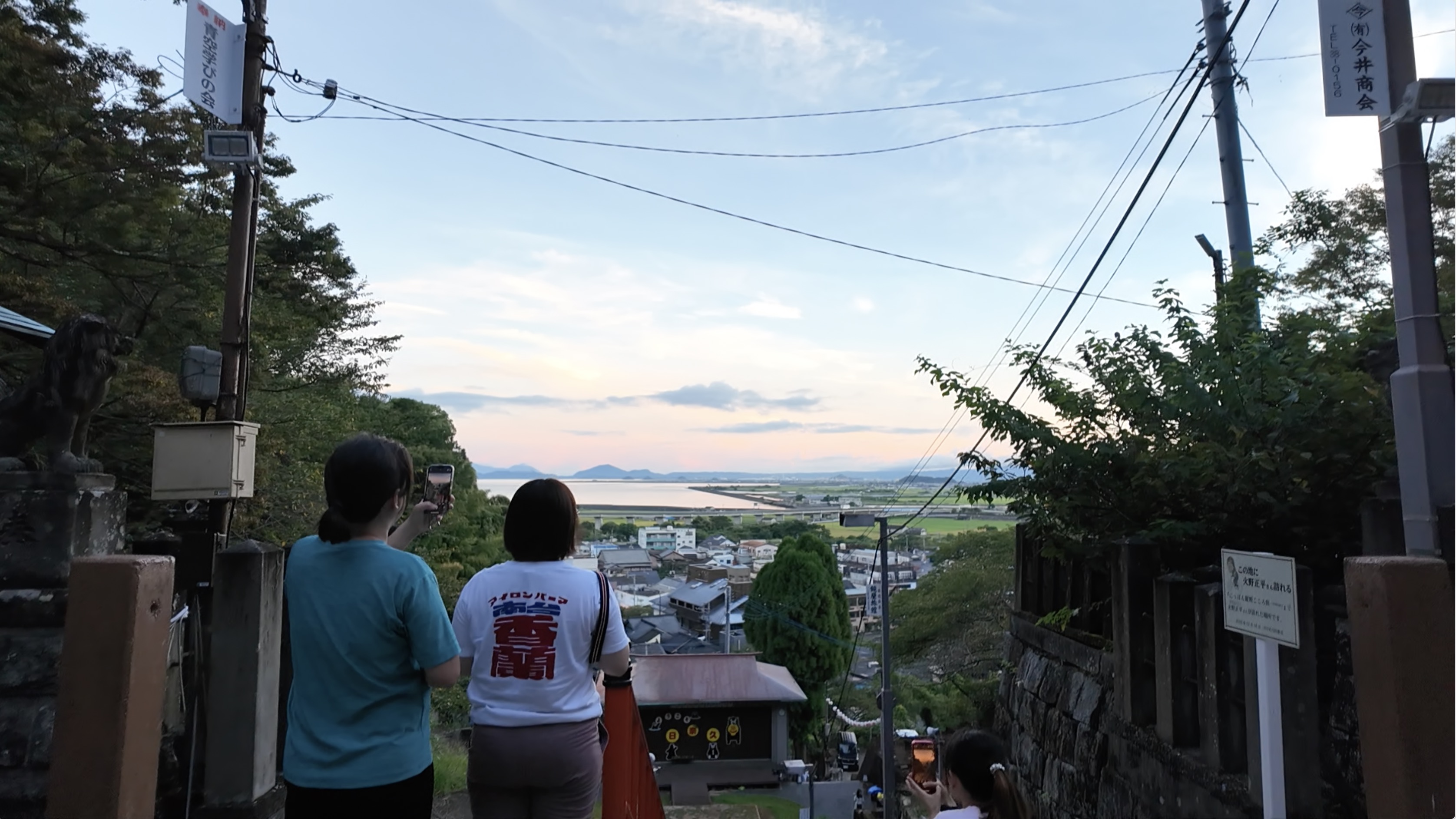 熊本溫泉老街日奈久溫泉的日出，八代日奈久溫泉，日出超美可惜沒吃到竹輪。